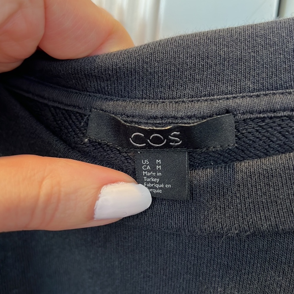 COS Ruffle Sweatshirt - Picture 3 of 5